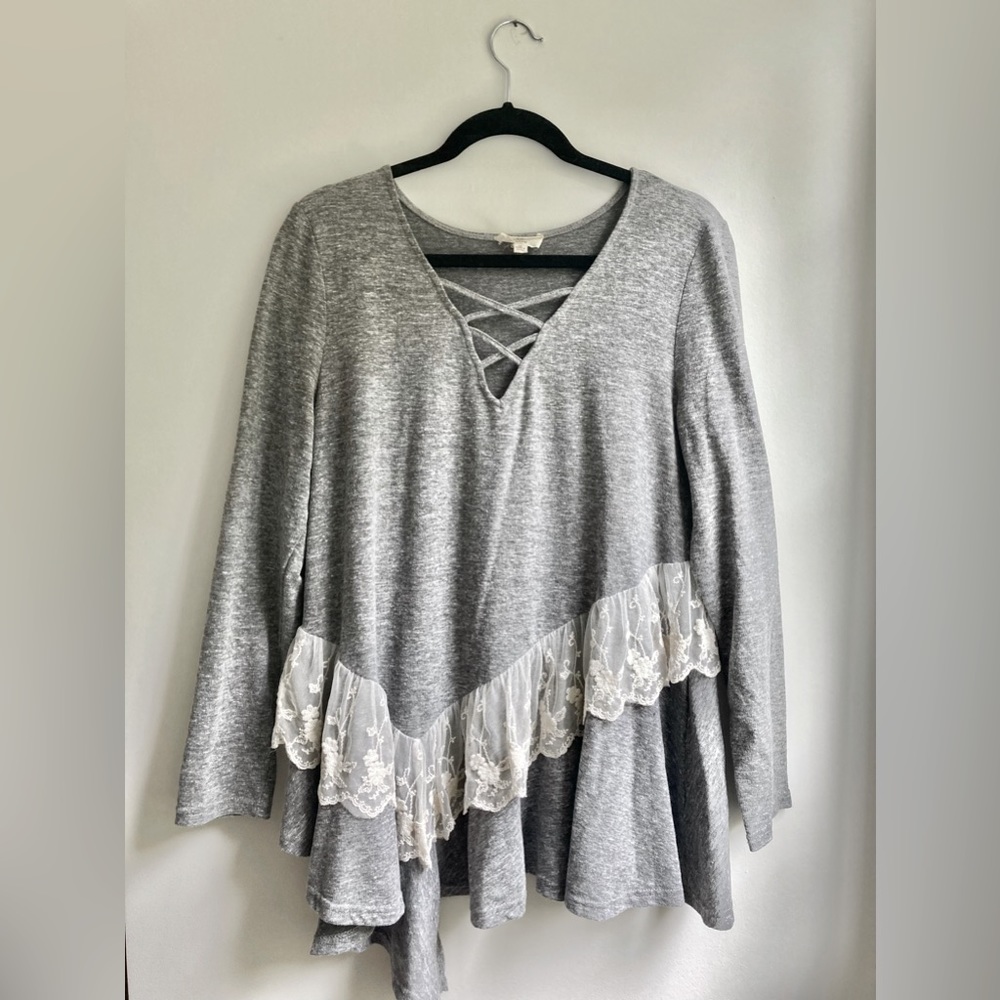 Entro Laced Long Sleeve Shirt